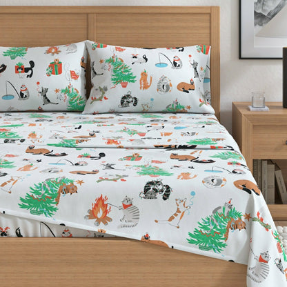 4-Piece Turkish Cotton Flannel Sheet - Whittaker Collection | Plow & Hearth