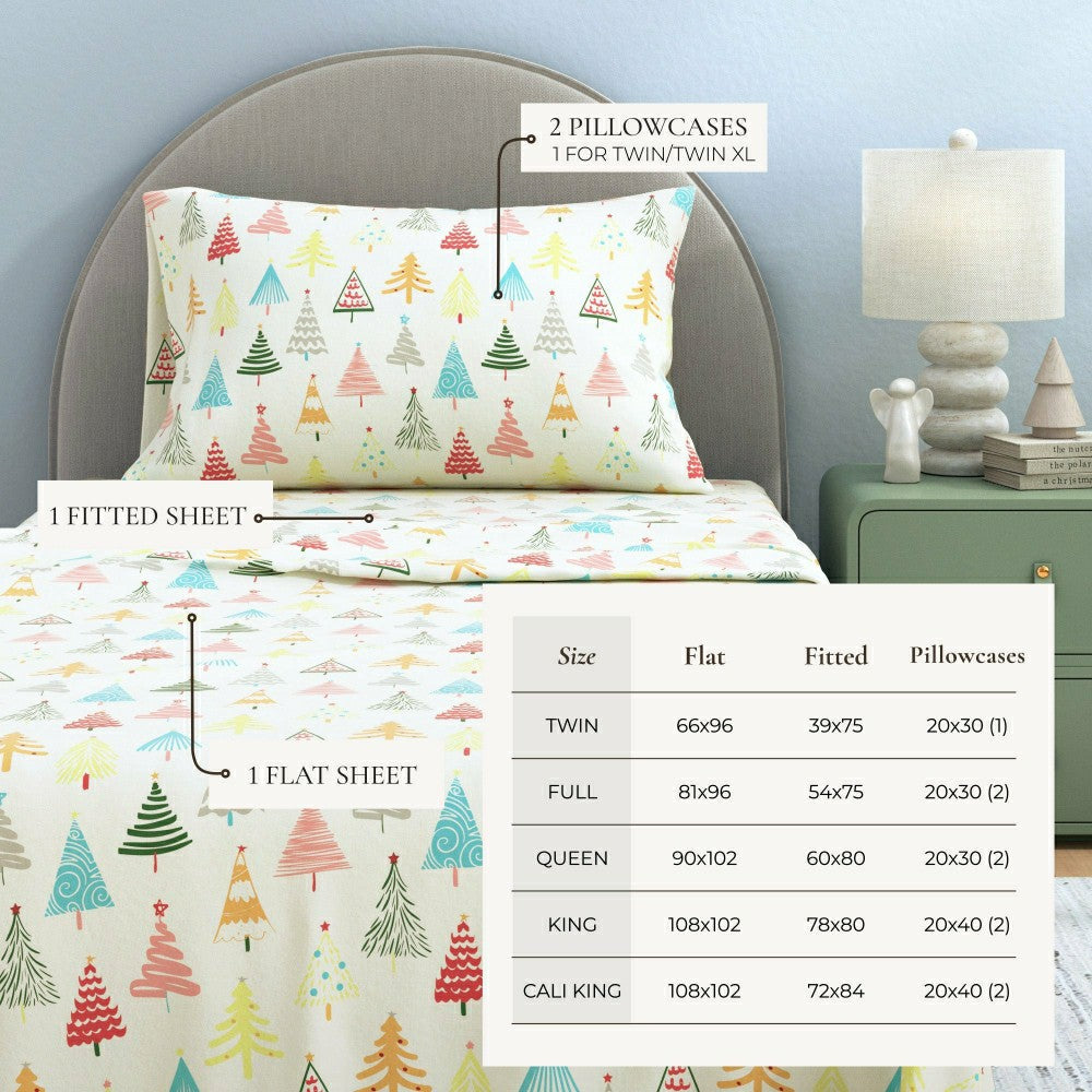 4-Piece Turkish Cotton Flannel Sheet - Whittaker Collection | Plow & Hearth