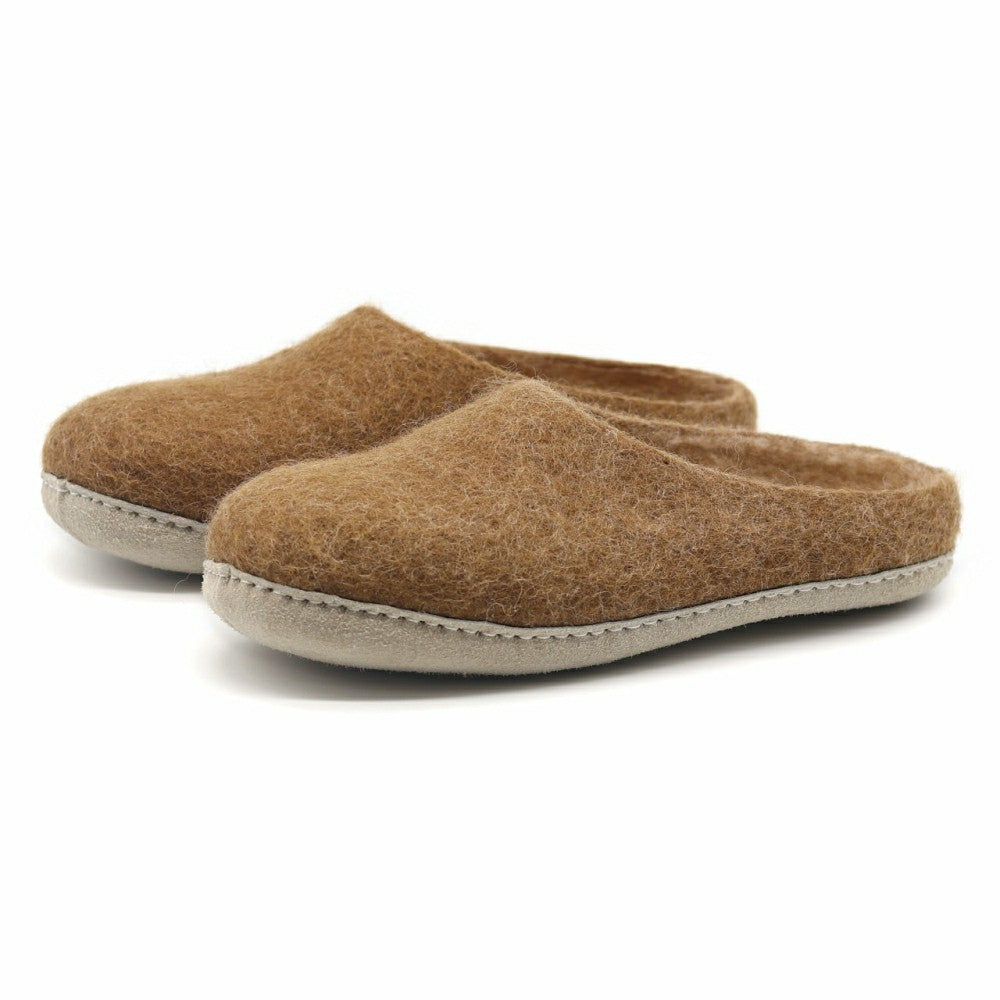 Womens Astoria Wool House Slippers | Plow & Hearth
