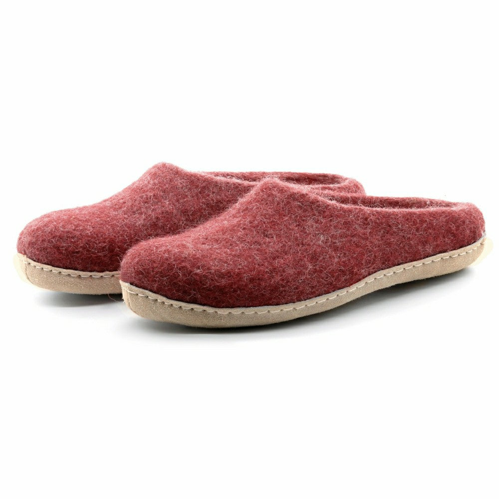 Womens Astoria Wool House Slippers | Plow & Hearth