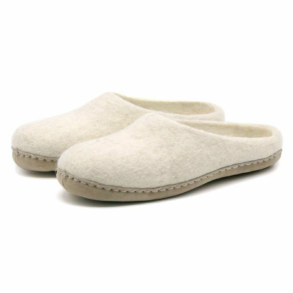 Womens Astoria Wool House Slippers | Plow & Hearth