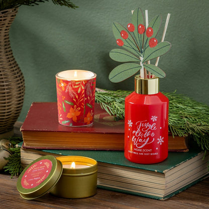 Heartfelt Cheer Candle and Diffuser, Soy Blend Wax Candle and Diffuser | Plow & Hearth