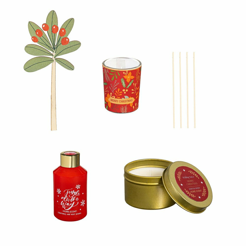 Heartfelt Cheer Candle and Diffuser, Soy Blend Wax Candle and Diffuser | Plow & Hearth