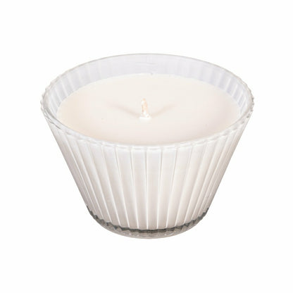 Ribbed Cupcake Glass, Bright White | Plow & Hearth