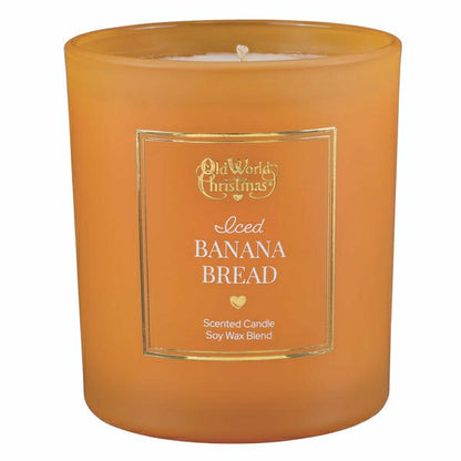 Iced Banana Bread Candle | Plow & Hearth