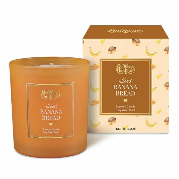 Iced Banana Bread Candle | Plow & Hearth