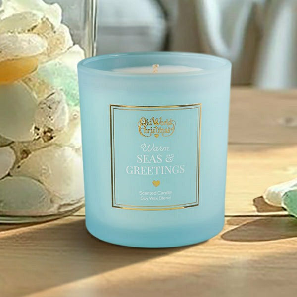 Warm Seas & Greetings Candle | Plow & Hearth