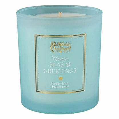 Warm Seas & Greetings Candle | Plow & Hearth