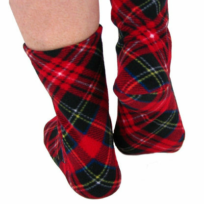 Polar Feet Fleece Socks - Highlander | Plow & Hearth