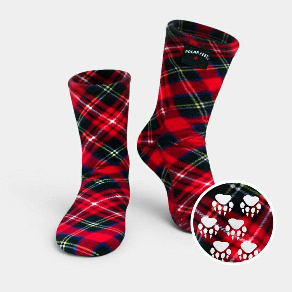 Polar Feet Fleece Socks - Highlander | Plow & Hearth