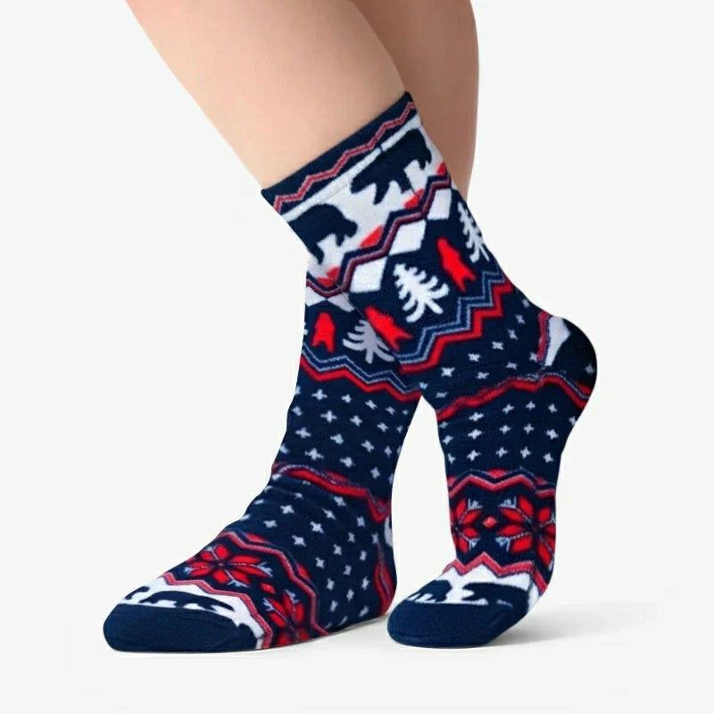 Polar Feet Adult Socks - Polar Bear | Plow & Hearth