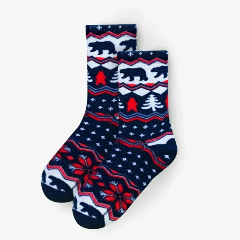 Polar Feet Adult Socks - Polar Bear | Plow & Hearth