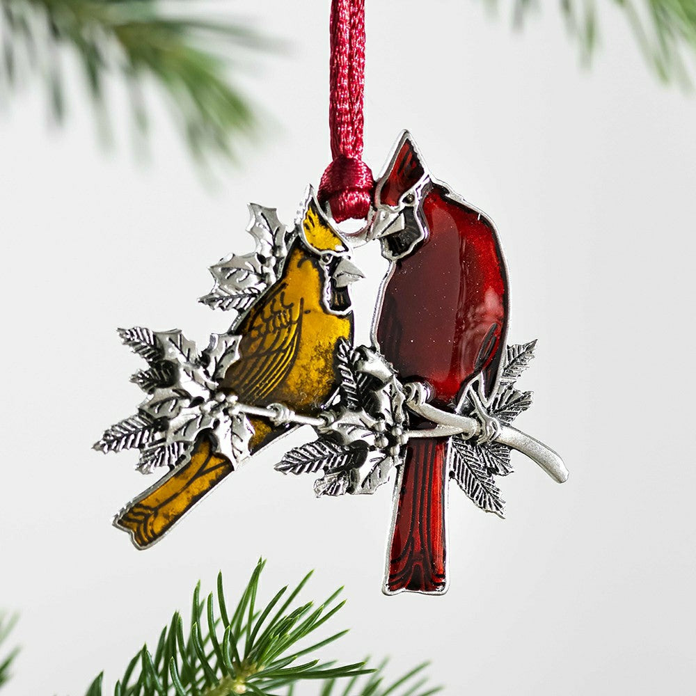 Solid Pewter Christmas Tree Ornament | Plow & Hearth