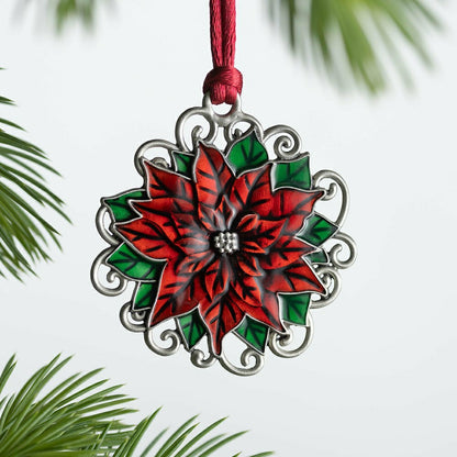 Solid Pewter Christmas Tree Ornament | Plow & Hearth