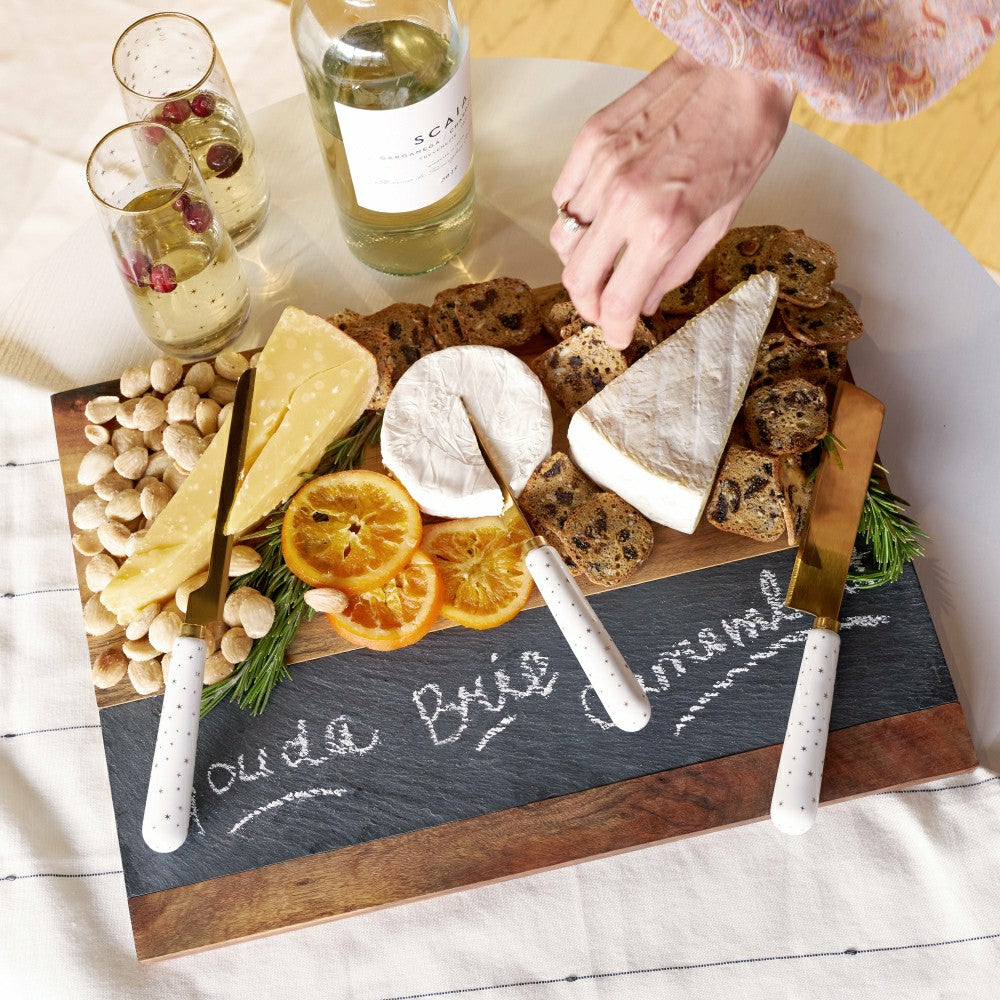 Wood with Slate Board | Plow & Hearth