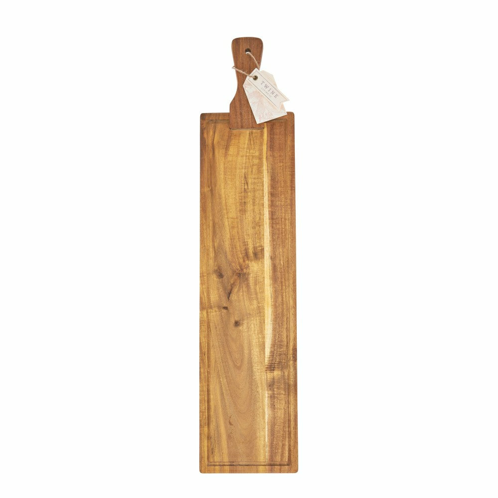 Rustic Acacia Wood Tapas Board | Plow & Hearth