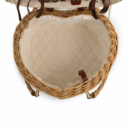 Heart Picnic Basket | Plow & Hearth