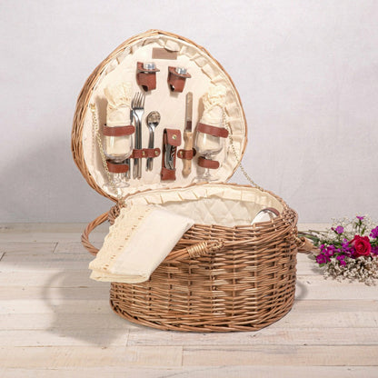 Heart Picnic Basket | Plow & Hearth