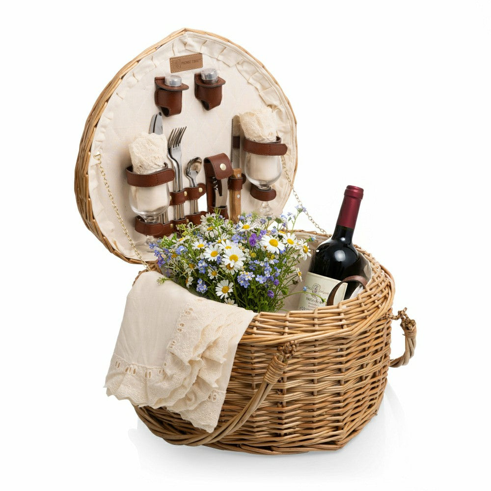 Heart Picnic Basket | Plow & Hearth