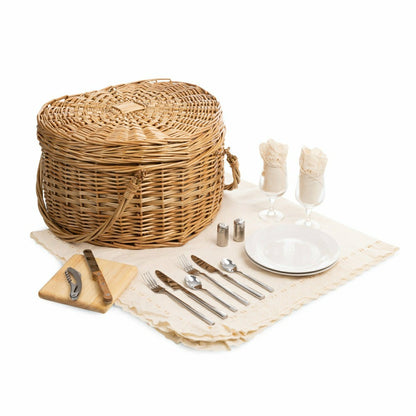 Heart Picnic Basket | Plow & Hearth
