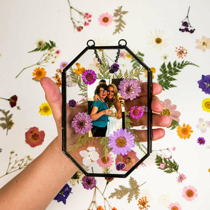 Framed Pressed Flowers Kit | Plow & Hearth