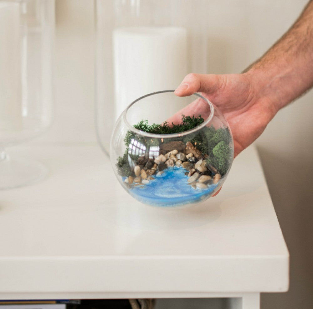 Resin Terrarium Kit | Plow & Hearth