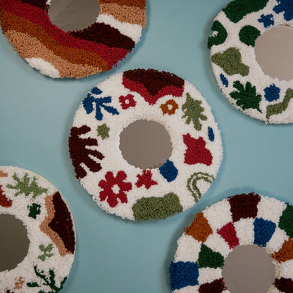Punch Needle Mirror Kit | Plow & Hearth
