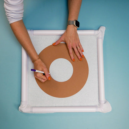 Punch Needle Mirror Kit | Plow & Hearth