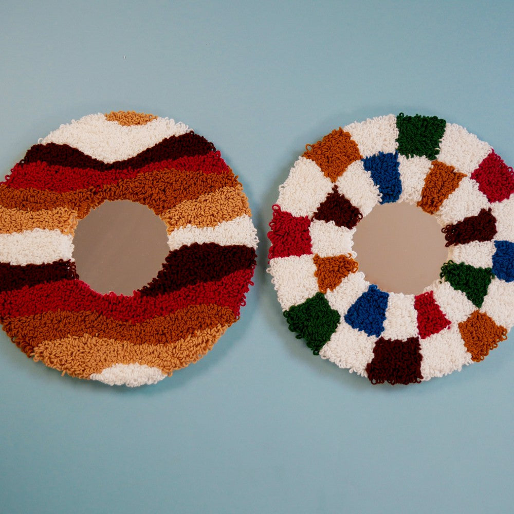 Punch Needle Mirror Kit | Plow & Hearth