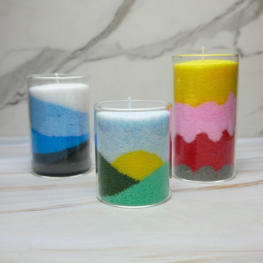Sand Art Candle Kit | Plow & Hearth
