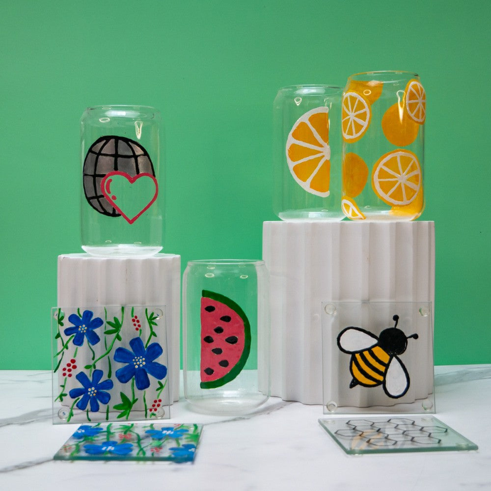 Enamel Glass Painting Kit | Plow & Hearth