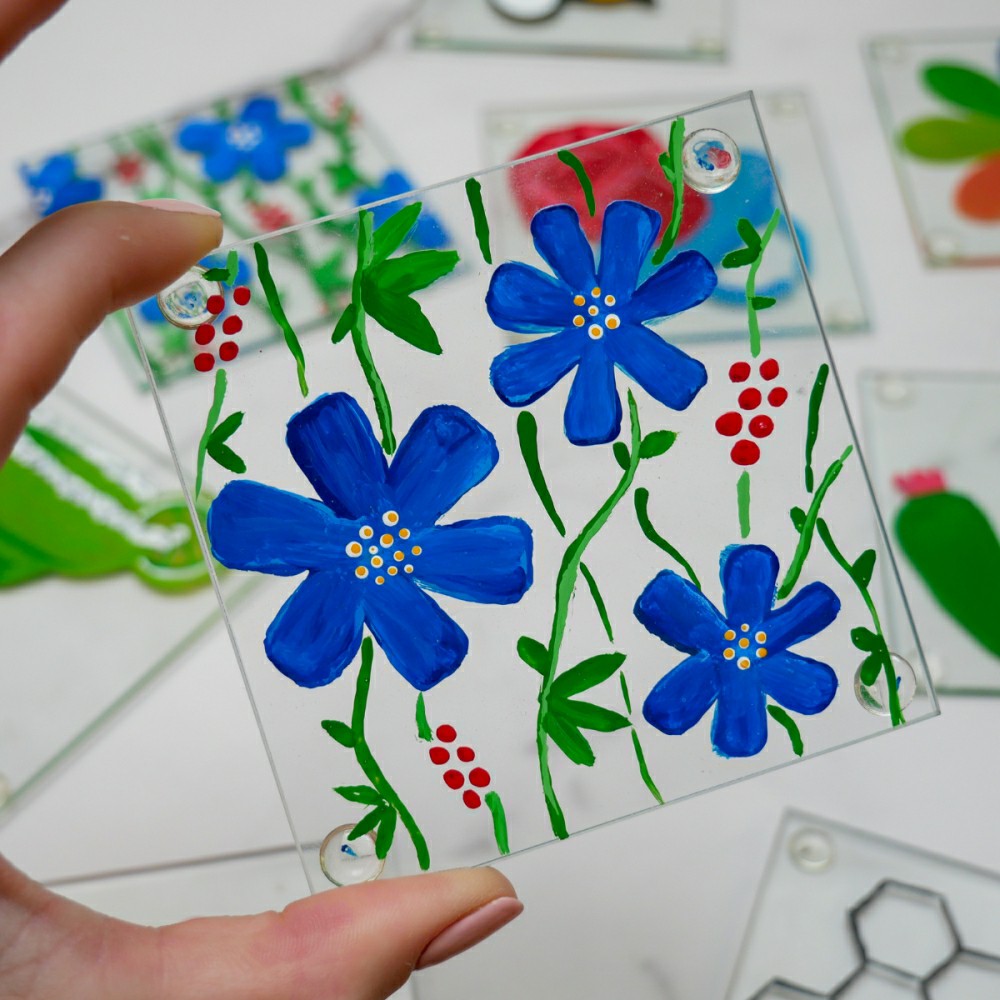 Enamel Glass Painting Kit | Plow & Hearth