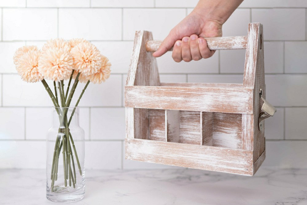 Weathered Wood Caddy Kit | Plow & Hearth