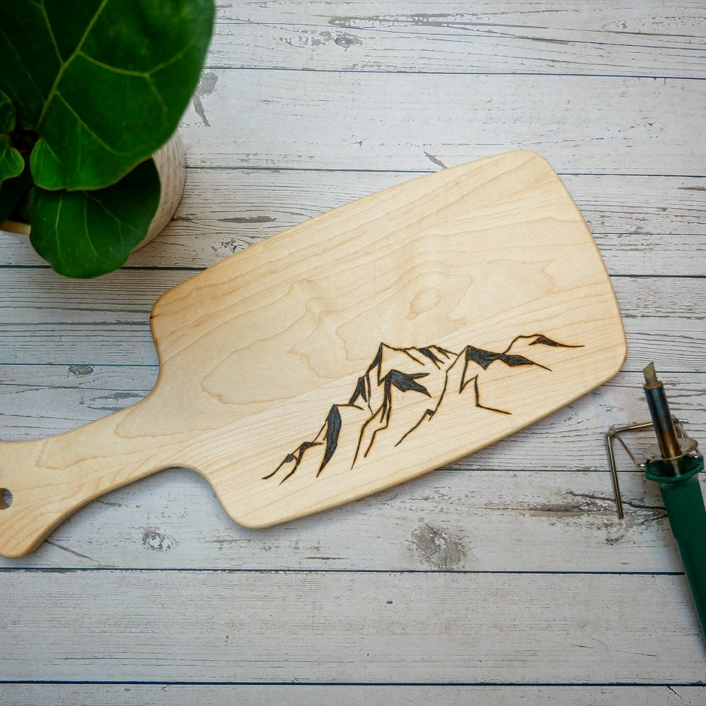 Wood Burned Cutting Board Kit | Plow & Hearth