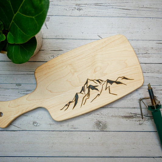 Wood Burned Cutting Board Kit | Plow & Hearth