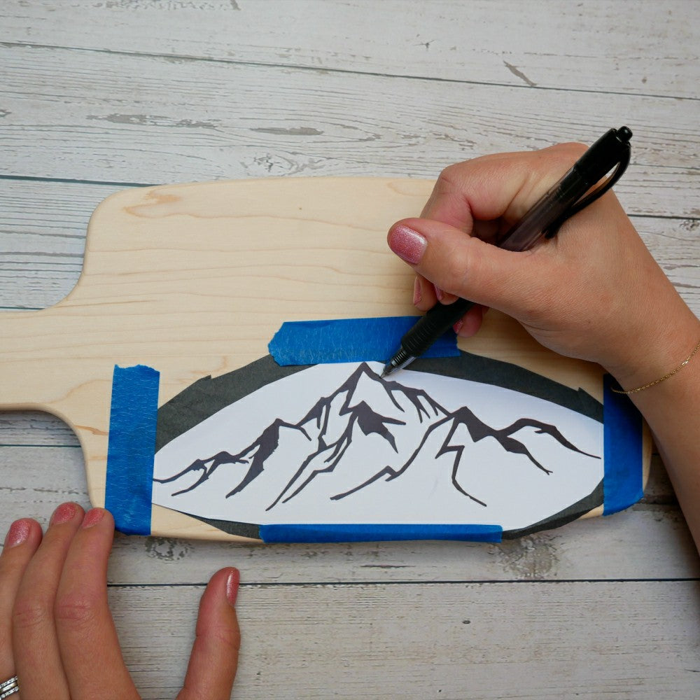 Wood Burned Cutting Board Kit | Plow & Hearth
