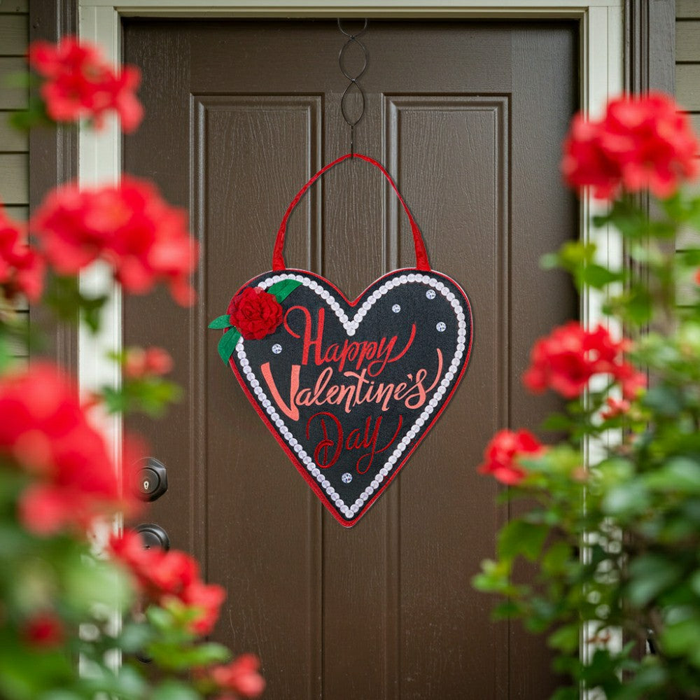 Valentine's Day Pearls Door Decor | Plow & Hearth