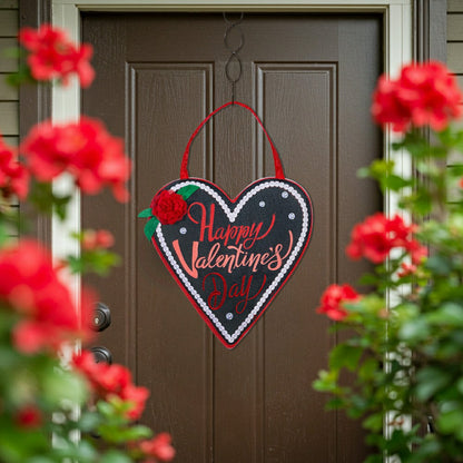 Valentine's Day Pearls Door Decor | Plow & Hearth