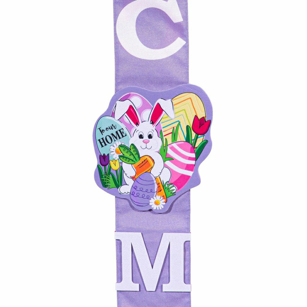 Happy Valentine's Day Sweethearts/ Happy Easter Bunny with Carrot Doub | Plow & Hearth