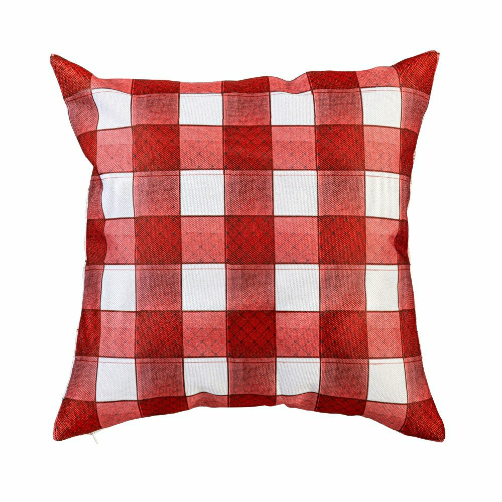 Country Heart Wreath Pillow Cover | Plow & Hearth