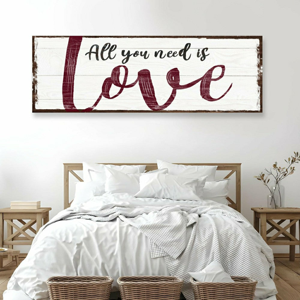 All You Need Is Love Sign | Plow & Hearth