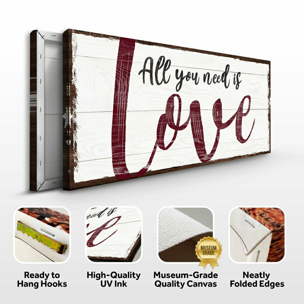 All You Need Is Love Sign | Plow & Hearth