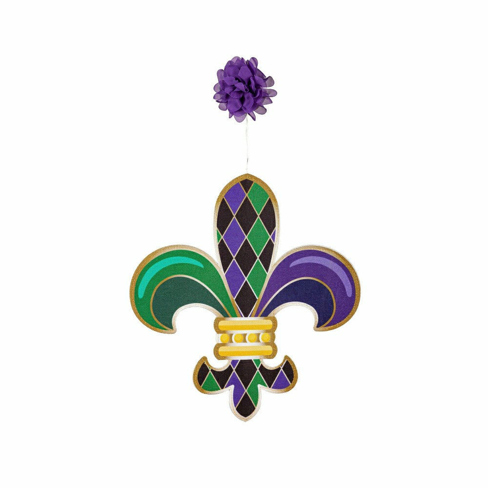 Fleur de Lis LED Window Décor | Plow & Hearth