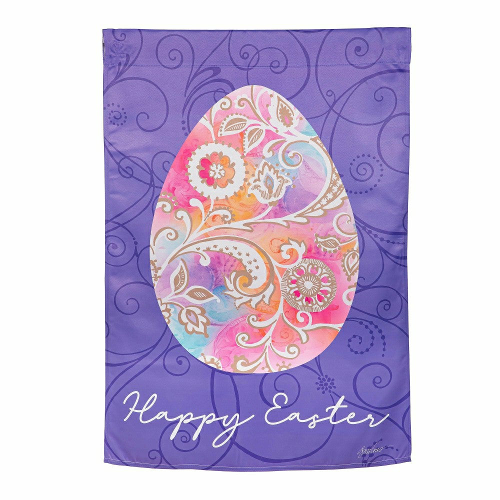 Rainbow Egg Suede House Flag | Plow & Hearth