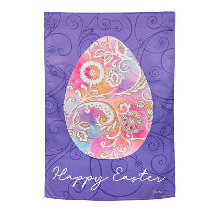 Rainbow Egg Suede House Flag | Plow & Hearth