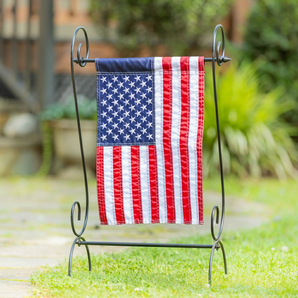 American Flag Applique Garden Flag | Plow & Hearth