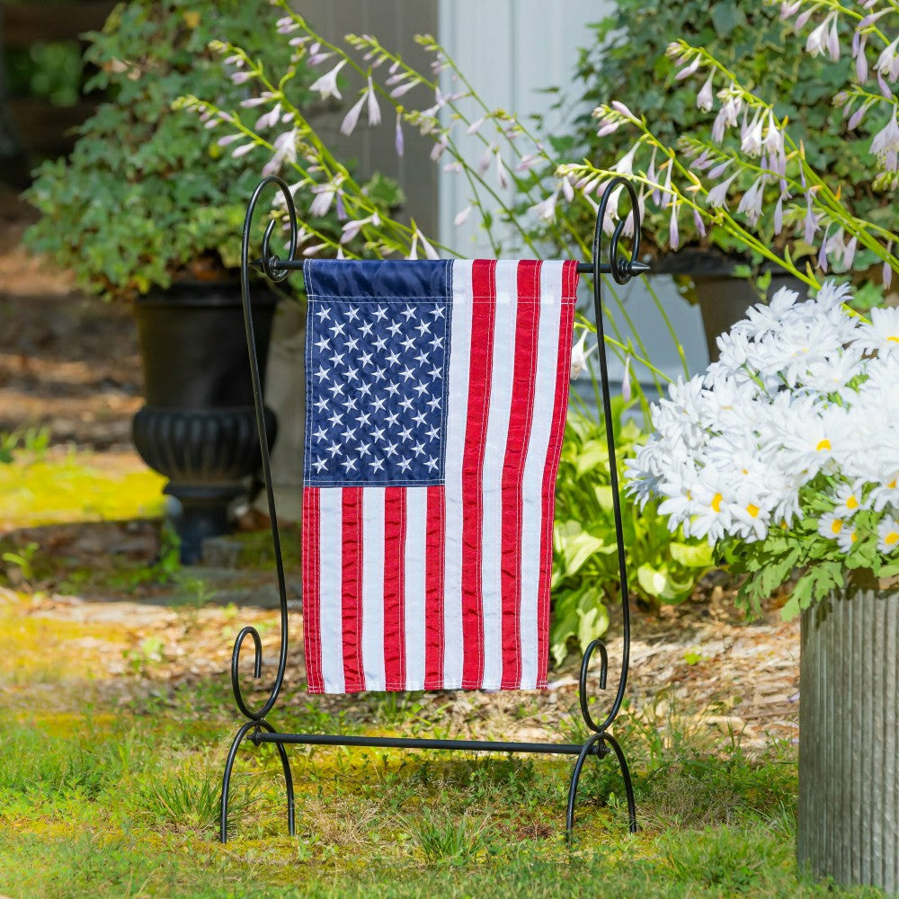 American Flag Applique Garden Flag | Plow & Hearth