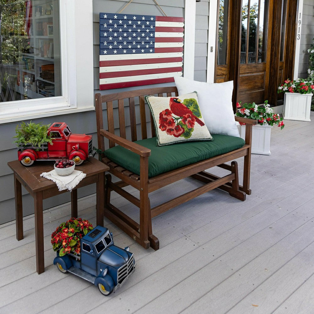 Classic American Flag Wooden Wall Art | Plow & Hearth