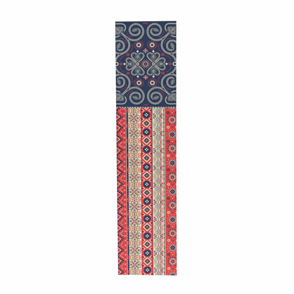 American BOHO By JG, Porch Leaner, Flag, 10.75" L x 46" H | Plow & Hearth