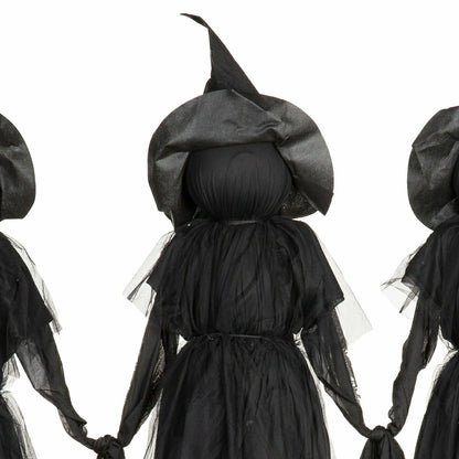 Lighted Halloween Witch Stakes, Set of 3 | Plow & Hearth